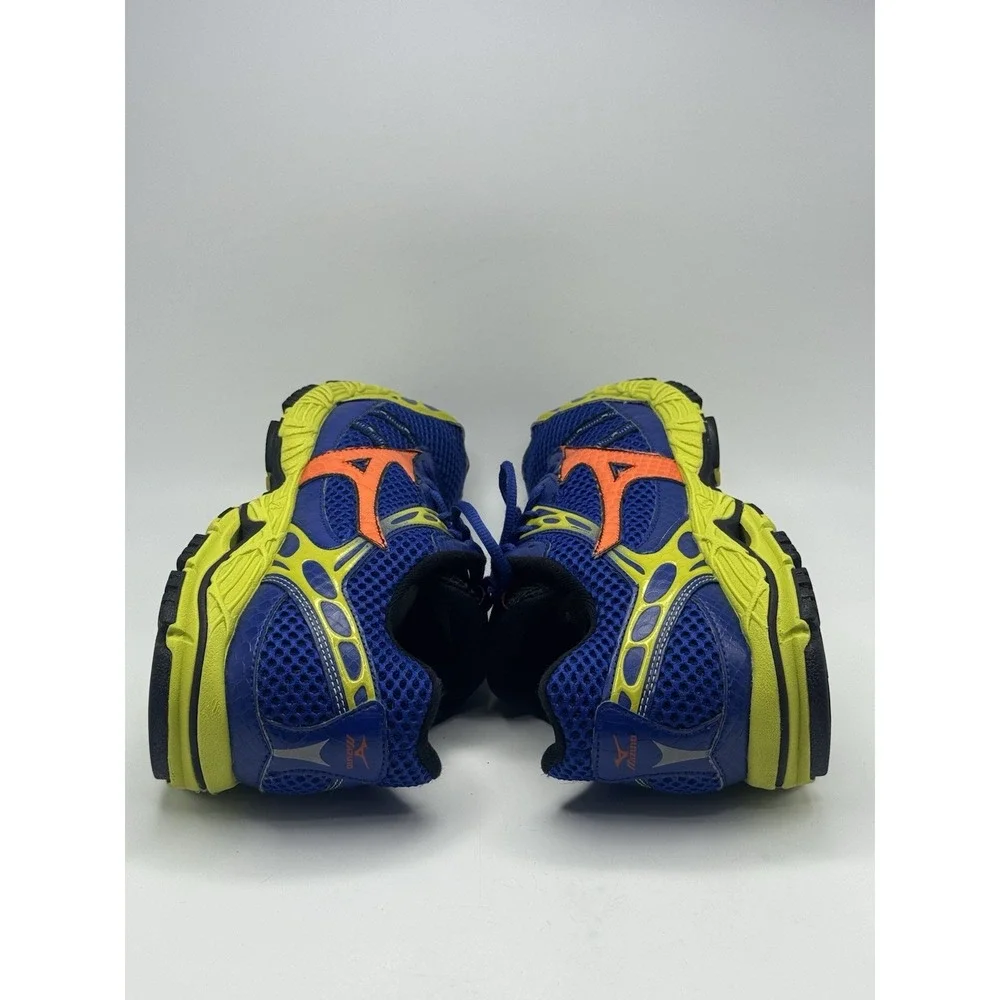Mizuno Men's Wave Ascend 7 Trail Running Shoe Blue Orange Green Size 10